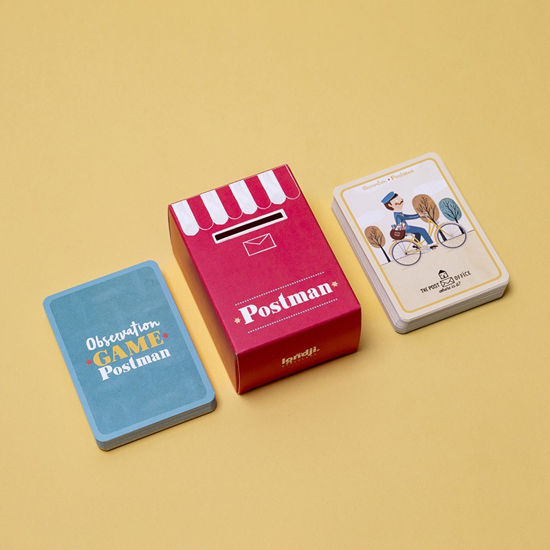 Family game of observation and speed